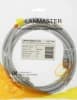 Патч-корд Lanmaster LAN-PC45/S6-3.0-GY FTP RJ-45 вил.-вилка RJ-45 кат.6 3м серый LSZH (уп.:1шт) - фото 3
