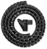 Кабельный органайзер Buro BHP CG202B Spiral Hose 20x2000mm Black - фото 3