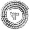 Кабельный органайзер Buro BHP CG22S Spiral Hose 20x2000mm Silver - фото 3