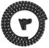 Кабельный органайзер Buro BHP CG155B Spiral Hose 15x1500mm Black - фото 3