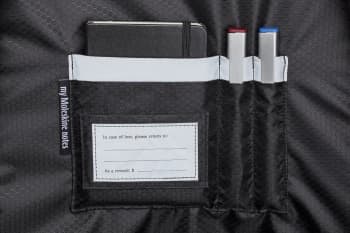 РюкзакДА Moleskine METRO (ET926MTBKK6) 31x47x13см полиамид зеленый - фото 3