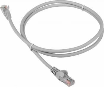 Патч-корд Lanmaster LAN-PC45/U5E-15-GY UTP RJ-45 вил.-вилка RJ-45 кат.5E 15м серый LSZH - фото 2