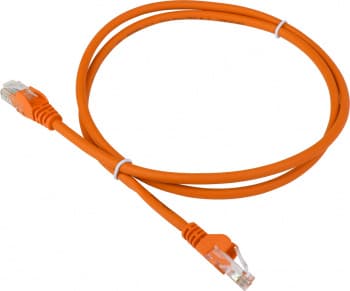 Патч-корд Lanmaster LAN-PC45/U6-3.0-OR UTP RJ-45 вил.-вилка RJ-45 кат.6 3м оранжевый LSZH - фото 2
