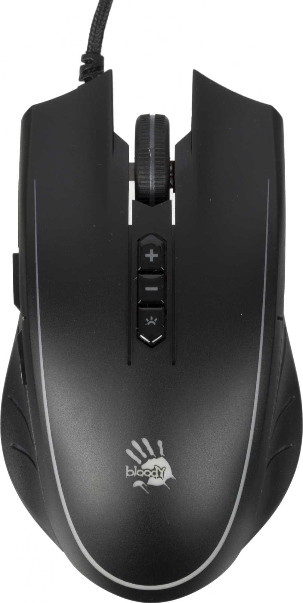 Мышь A4Tech Bloody Q81 Curve черный оптическая 3200dpi USB 7but (Q81) - фото 4