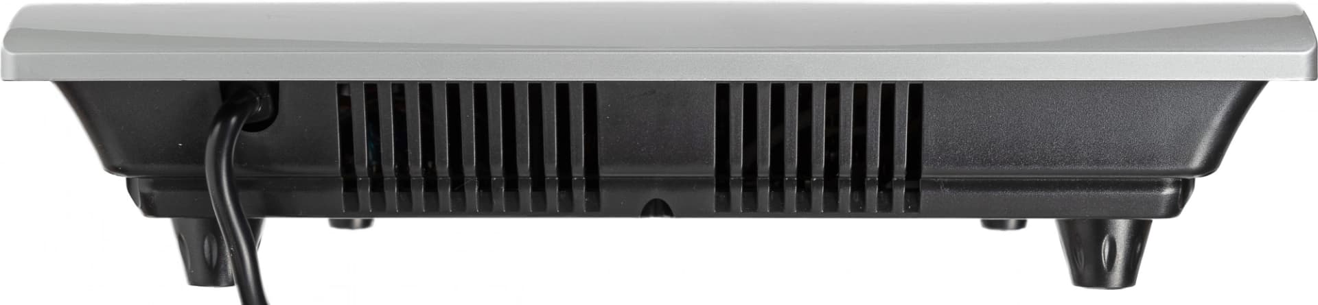 Плита Индукционная Hyundai HYC-0103 серебристый/черный стеклокерамика (настольная)