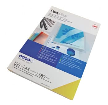 Обложки для переплёта GBC A4 180мкм дымчатый (100шт) ColorClear (CE011850E) - фото 2