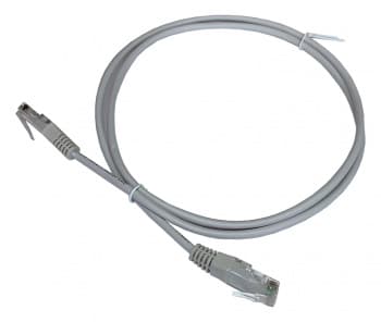 Патч-корд Lanmaster TWT2-45-45-1.5-GY UTP RJ-45 вил.-вилка RJ-45 кат.5E 1.5м серый ПВХ - фото 2