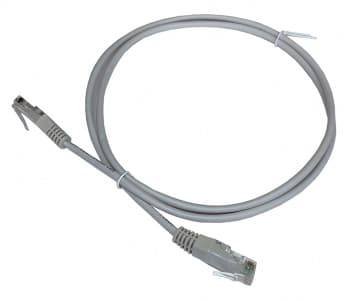 Патч-корд Lanmaster TWT2-45-45-3.0-GY RJ-45 вил.-вилка RJ-45 кат.5E 3м серый ПВХ - фото 2