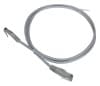Патч-корд Lanmaster TWT2-45-45-3.0-GY RJ-45 вил.-вилка RJ-45 кат.5E 3м серый ПВХ - фото 3