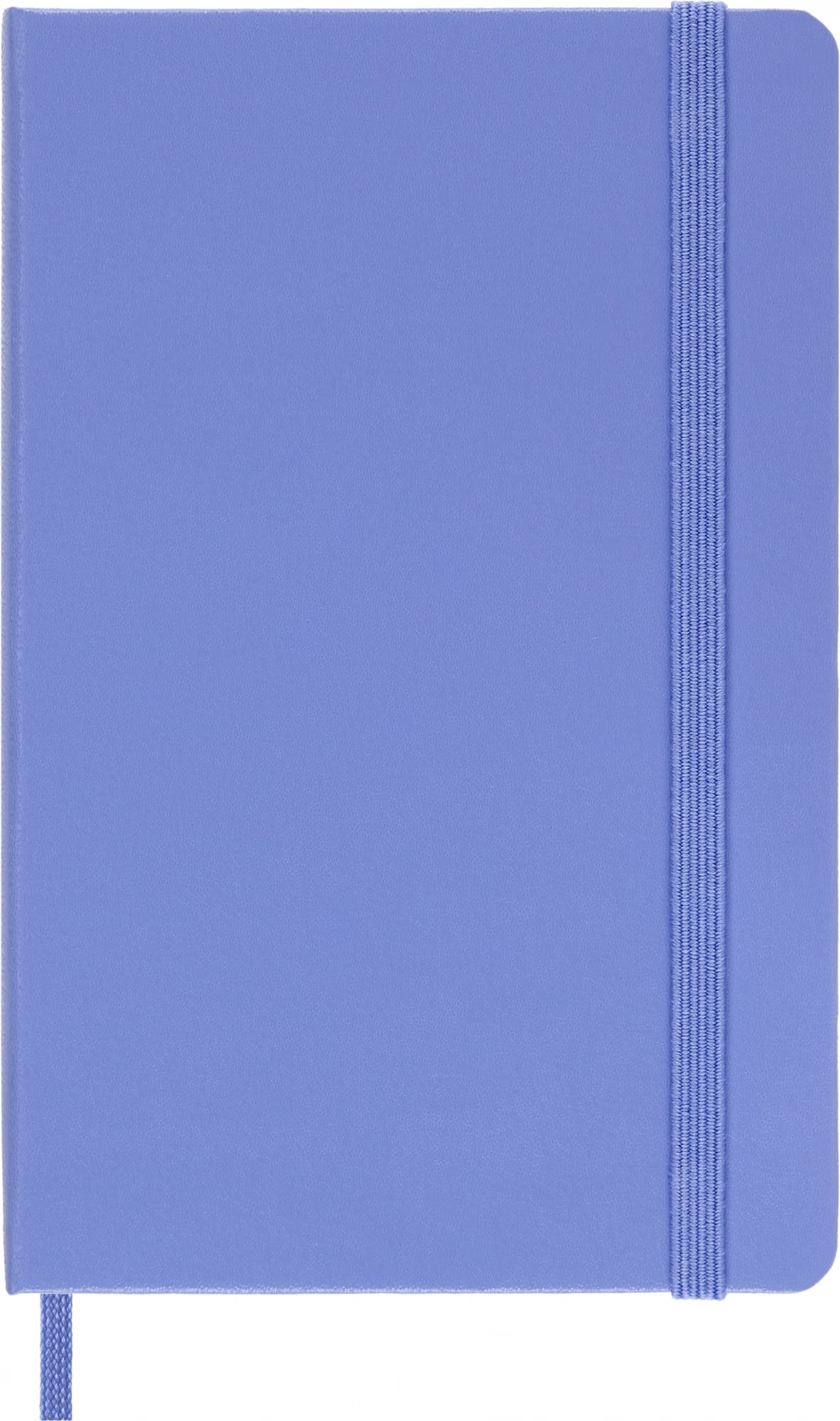 Блокнот Moleskine CLASSIC QP012B42 Pocket 90x140мм 192стр. нелинованный твердая обложка голубая гортензия - фото 4