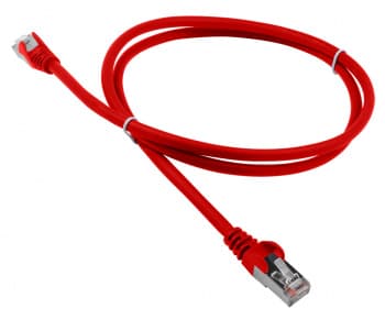 Патч-корд Lanmaster LAN-PC45/S5E-10-RD FTP RJ-45 вил.-вилка RJ-45 кат.5E 10м красный LSZH - фото 2
