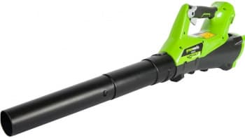 Воздуходувка Greenworks G40ABK4 пит.:от аккум. зеленый/черный - фото 2