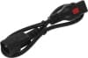 Шнур питания Lanmaster LAN-PP13L/14-0.5-BK C13-С14 проводник.:3x0.75мм2 0.5м 220В черный - фото 3
