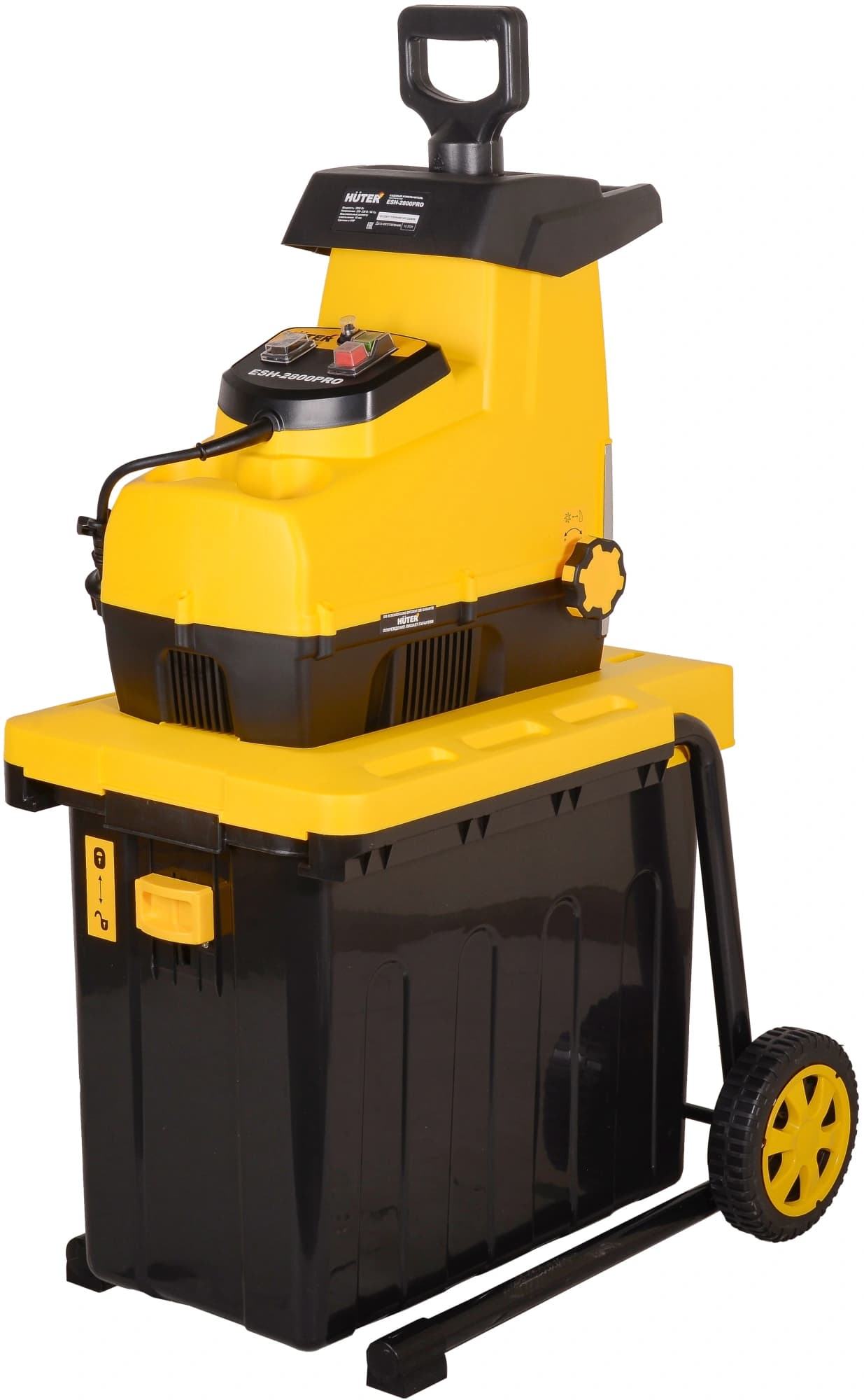 Садовый измельчитель Huter ESH-2800PRO 2800Вт 45об/мин