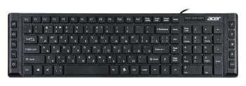 Клавиатура Acer OKW010 черный USB slim Multimedia (ZL.KBDEE.002) кабель 1.45м - фото 2