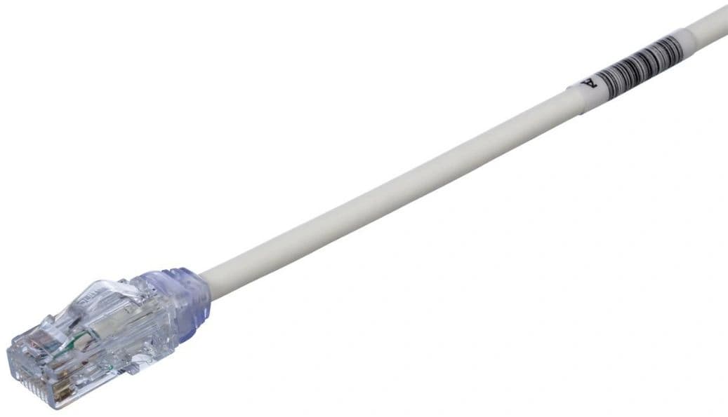 Патч-корд Panduit UTP28X5M UTP RJ-45 вил.-вилка RJ-45 кат.6A 5м белый CM/LSZH - фото 1