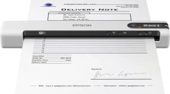 Сканер протяжный Epson WorkForce DS-80W (B11B253402) A4 белый - фото 2
