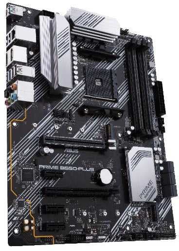 Материнская плата Asus PRIME B550-PLUS Soc-AM4 AMD B550 4xDDR4 ATX AC`97 8ch(7.1) GbLAN RAID+HDMI+DP - фото 4