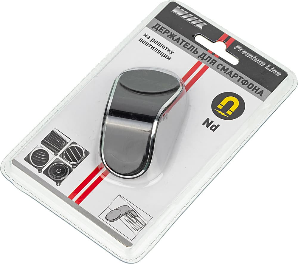 Держатель Wiiix HT-61V9mg магнитный черный для смартфонов