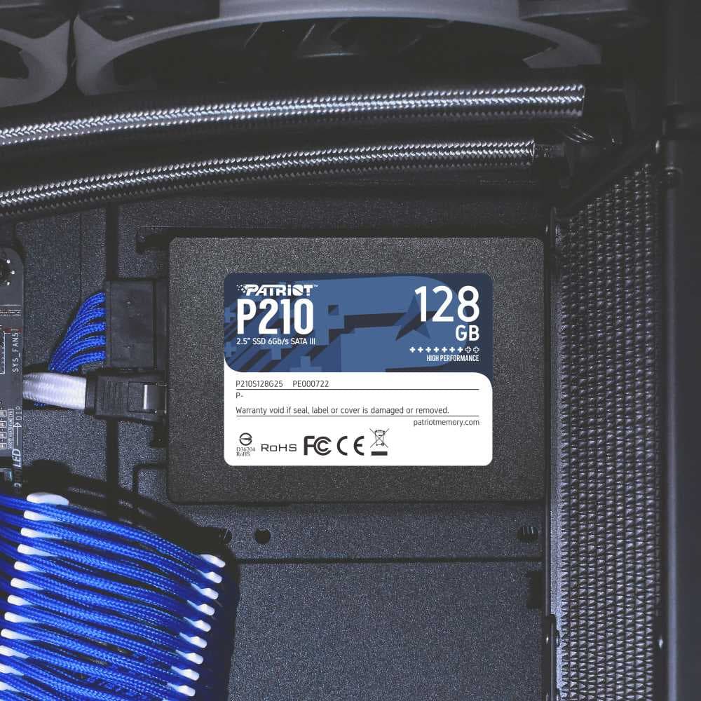 Накопитель SSD Patriot SATA-III 128GB P210S128G25 P210 2.5" - фото 4