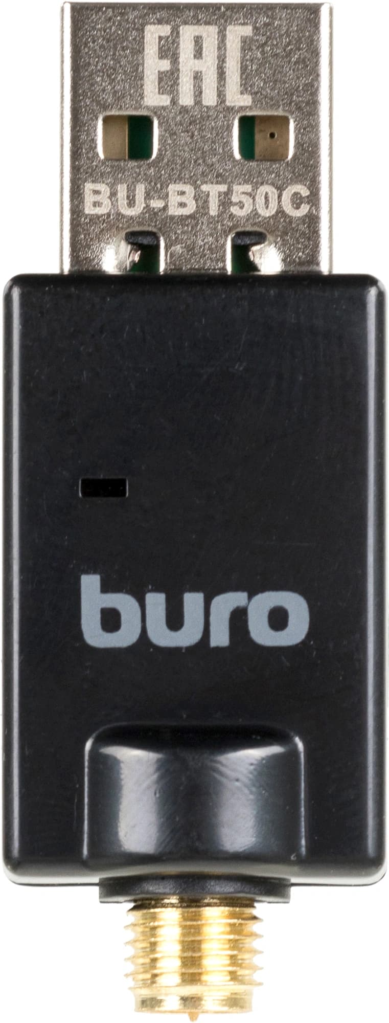 Адаптер USB Buro BU-BT50C BT5.0+EDR class 1 100м черный - фото 4