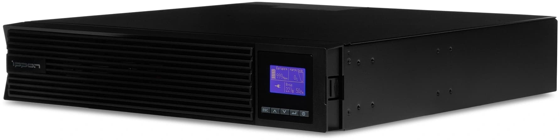 Источник бесперебойного питания Ippon Innova RT II 1500 1500Вт 1500ВА черный