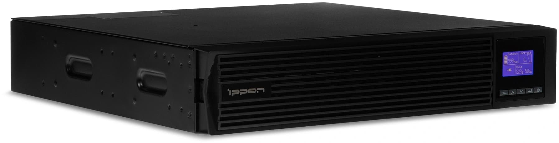 Источник бесперебойного питания Ippon Innova RT II 1500 1500Вт 1500ВА черный - фото 4