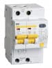 Выключатель автом. дифф. тока IEK MAD10-2-025-C-030 АД12 25A тип C 4.5kA 30мА AC 2П 230В 3мод белый (упак.:1шт) - фото 3