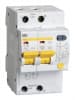 Выключатель автом. дифф. тока IEK MAD10-2-040-C-030 АД12 40A тип C 4.5kA 30мА AC 2П 230В 3мод белый (упак.:1шт) - фото 3