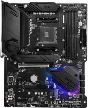 Материнская плата MSI MPG B550 GAMING PLUS Soc-AM4 AMD B550 4xDDR4 ATX AC`97 8ch(7.1) GbLAN RAID+HDMI+DP - фото 5