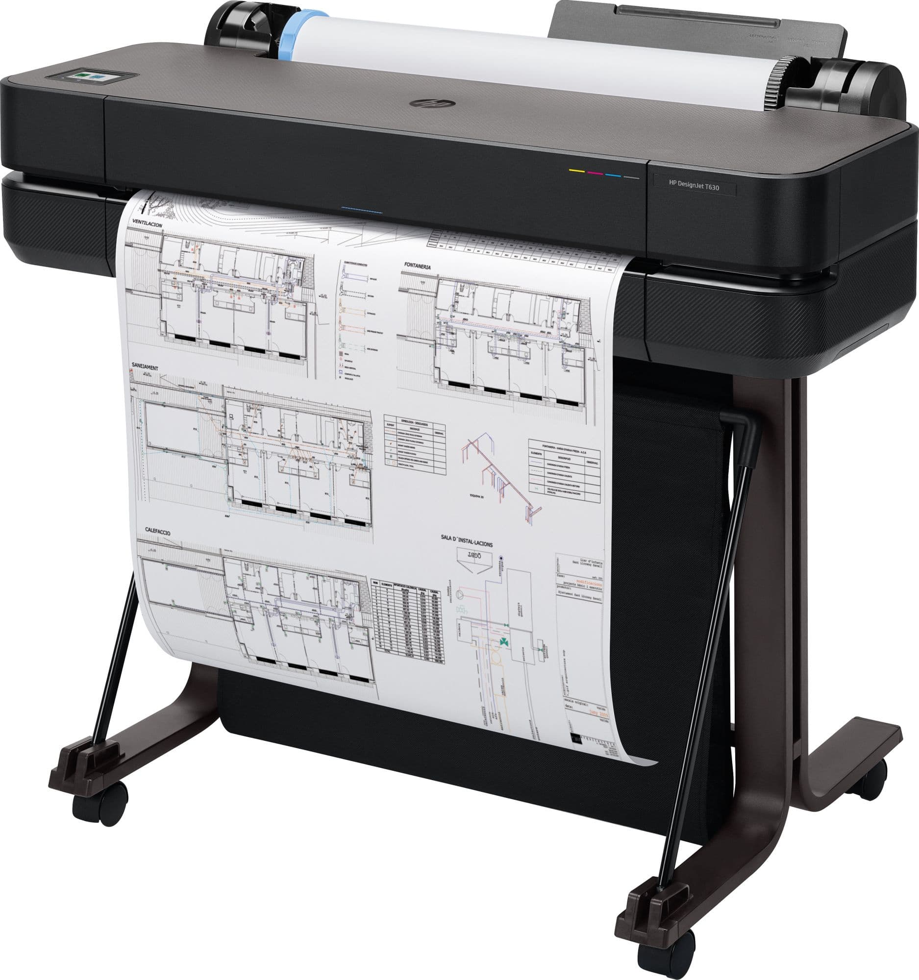 Плоттер HP Designjet T630 (5HB09A/5HB09D) A1/24" - фото 4