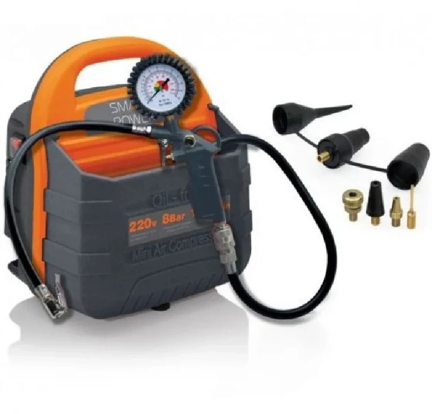 Автомобильный компрессор Berkut Smart Power SAC-180 180л/мин шланг 3.1м - фото 4