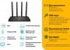 Роутер беспроводной TP-Link Archer C6U AC1200 10/100/1000BASE-TX черный - фото 3