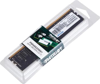 Память DDR4 8Gb 3200MHz Patriot PSD48G320081 Signature RTL Gaming PC4-25600 CL22 DIMM 288-pin 1.2В single rank Ret - фото 2