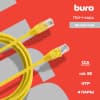 Патч-корд Buro UTP-5E-2M-Y UTP 4 пары cat.5E CCA molded 2м желтый RJ-45 (m)-RJ-45 (m) - фото 3