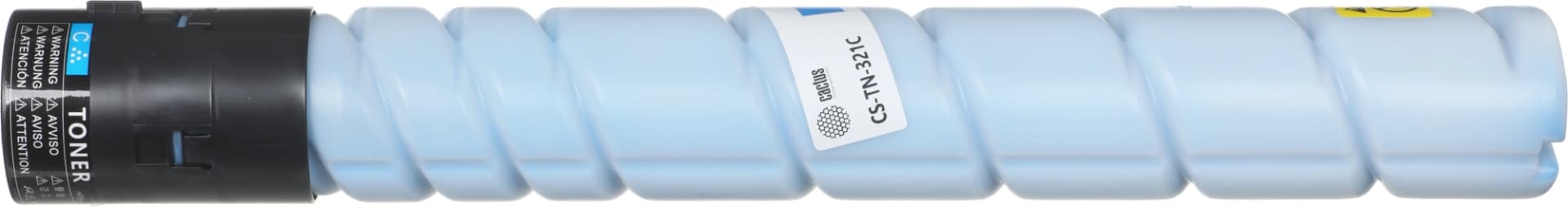 Картридж лазерный Cactus CS-TN-321C СS-TN-321C голубой (25000стр.) для Konica Minolta bizhub C224/C224e/C284/C284e/C364 - фото 5