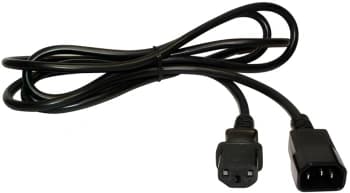 Шнур питания Lanmaster LAN-PP13/14-0.5-BK C13-С14 проводник.:3x0.75мм2 0.5м 220В черный - фото 5