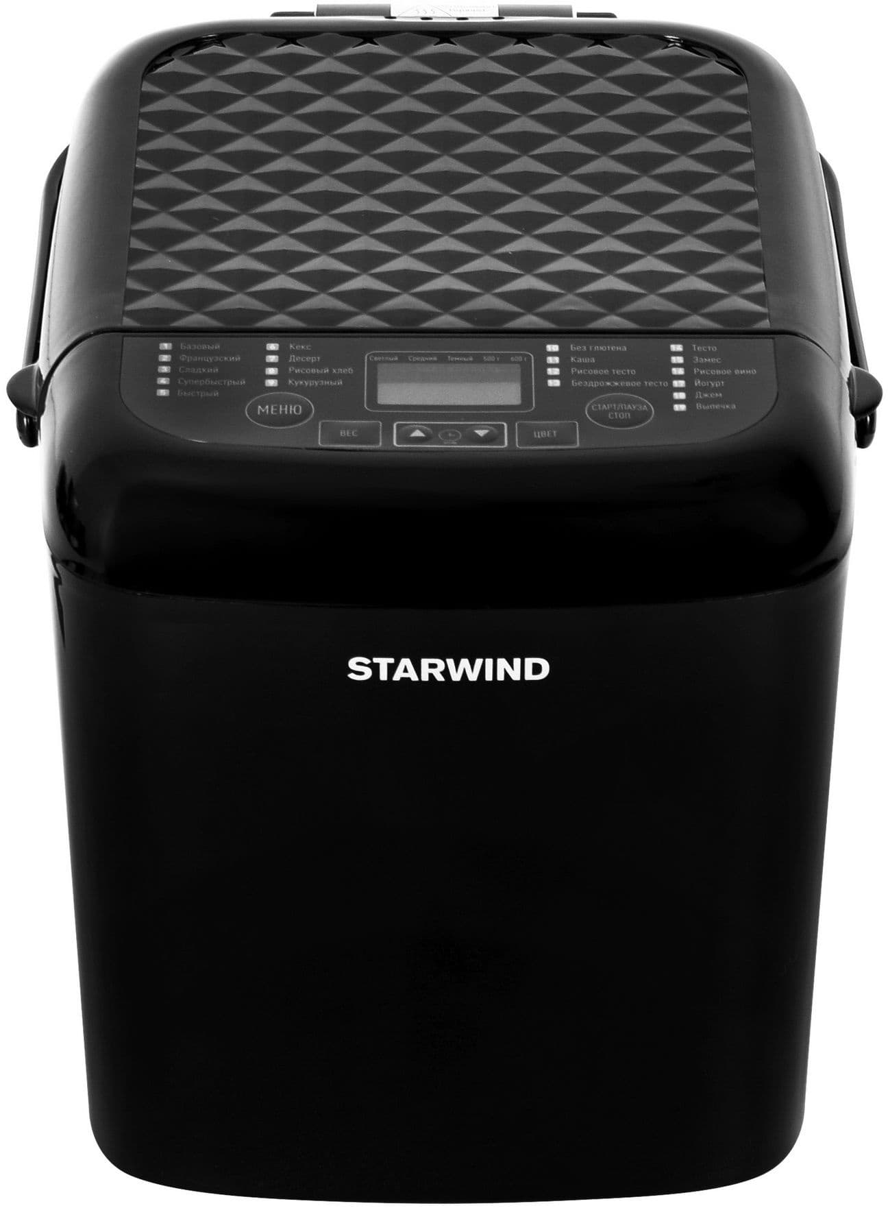 Хлебопечь Starwind SBM1083 500Вт черный - фото 4