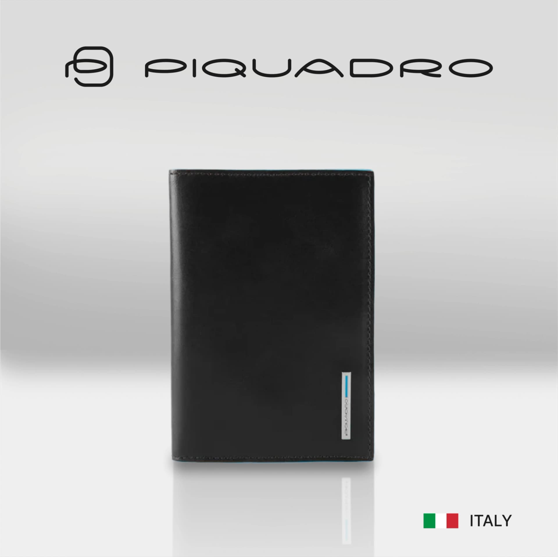 Обложка для паспорта Piquadro Blue Square PP5255B2/N черный натур.кожа