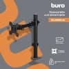 Кронштейн для мониторов ЖК Buro BU-M051-M черный 17"-32" макс.8кг крепление к столешнице поворот и наклон - фото 3