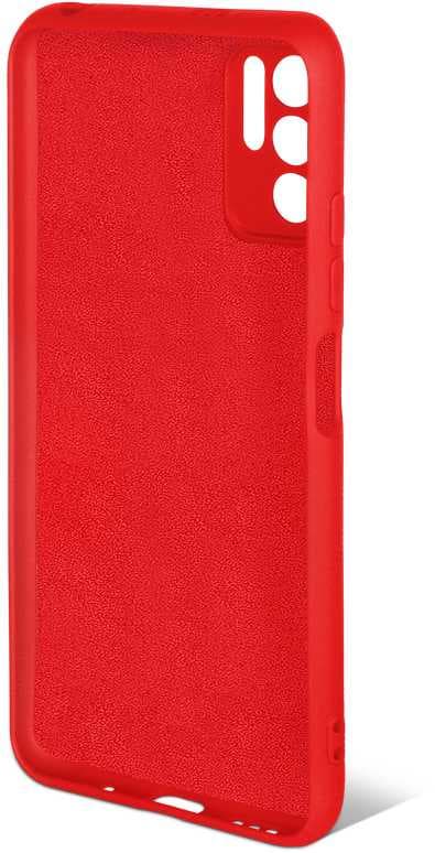 Чехол (клип-кейс) DF для Xiaomi Redmi Note 10 (5G)/Poco M3 Pro xiOriginal-22 красный (DF XIORIGINAL-22 (RED)) - фото 4