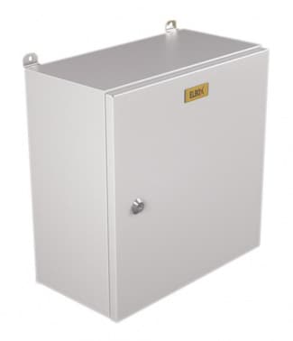 Шкаф электротехнический Elbox EMW-800.600.300-1-IP66 одноствор. настенный 800мм 600мм 300мм 285мм IP66 несъемн.бок.пан. 150кг серый - фото 5