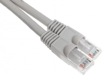 Патч-корд Buro UTP-6-0,5M-G UTP 4 пары cat.6 CCA molded 0.5м серый RJ-45 (m)-RJ-45 (m) - фото 2