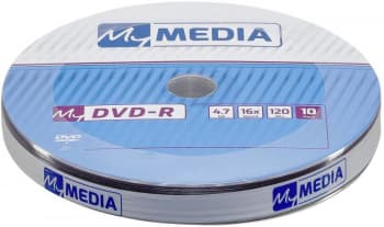 Диск DVD-R MyMedia 4.7Gb 16x Pack wrap (10шт) (69205) - фото 2