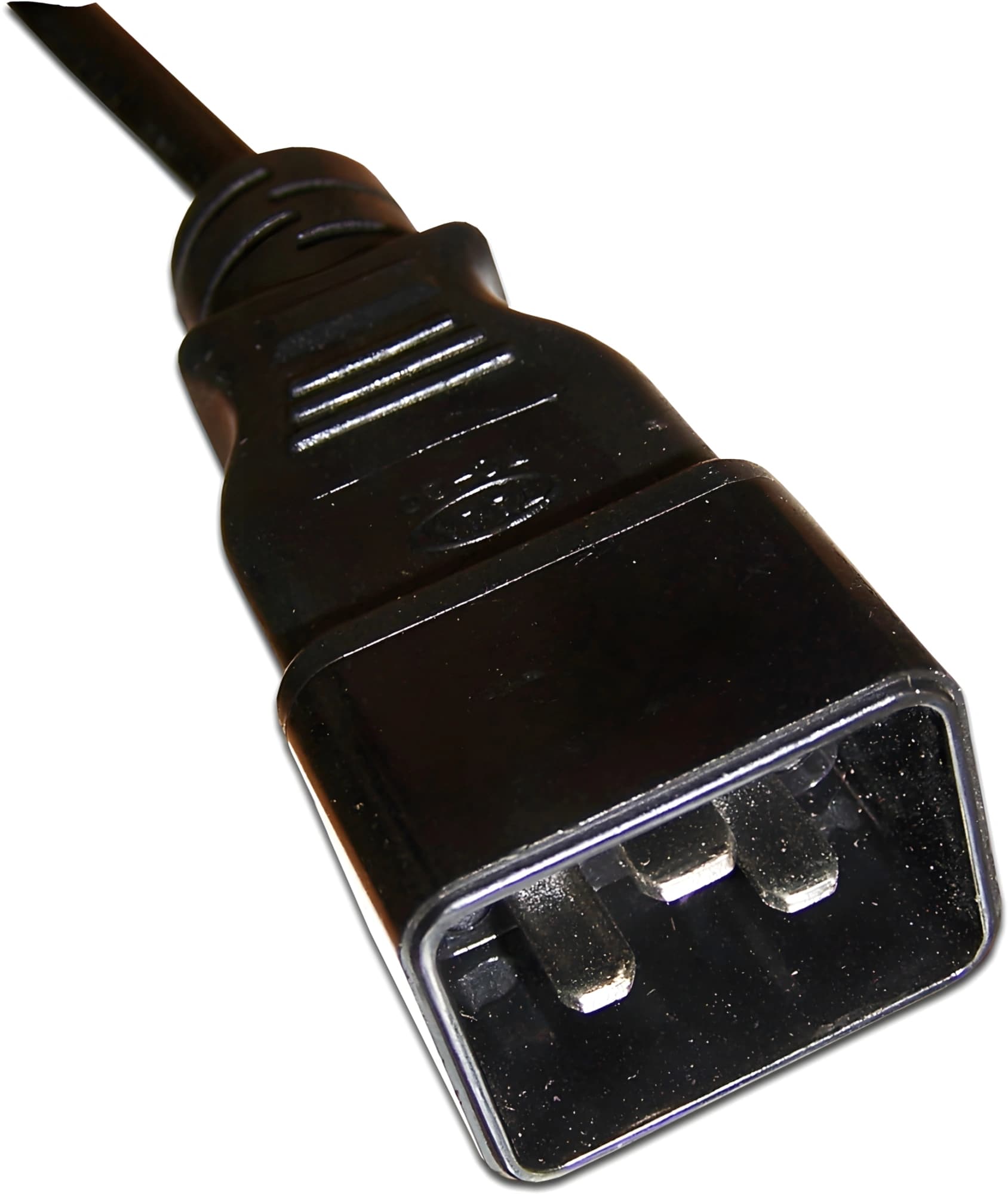 Шнур питания Lanmaster LAN-PP13/20-1.0-BK C13-C20 проводник.:3x0.75мм2 1м 220В 10А черный - фото 4