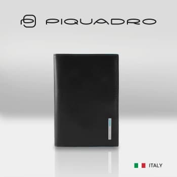 Обложка для документов Piquadro Blue Square PP5256B2/N черный натур.кожа - фото 5