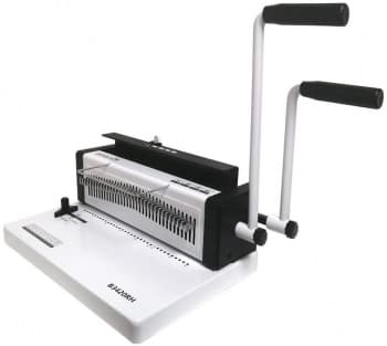 Переплетчик Office Kit B3420RH A4/перф.20л.сшив/макс.120л./метал.пруж. (4.8-14.3мм) - фото 2