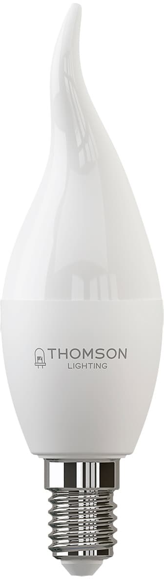 Лампа светодиодная Thomson TH-B2025 6Вт цок.:E14 свеча 220B св.свеч.бел.теп. Tail Candle (упак.:1шт)