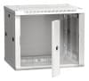 Шкаф коммутационный ITK Linea W (LWR3-09U64-GF) настенный 9U 600x450мм пер.дв.стекл 90кг серый 350мм 24кг 200град. 500мм IP20 IK08 сталь - фото 3