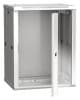 Шкаф коммутационный ITK Linea W (LWR3-12U64-GF) настенный 12U 600x450мм пер.дв.стекл 90кг серый 350мм 29кг 200град. 635мм IP20 IK08 сталь - фото 3